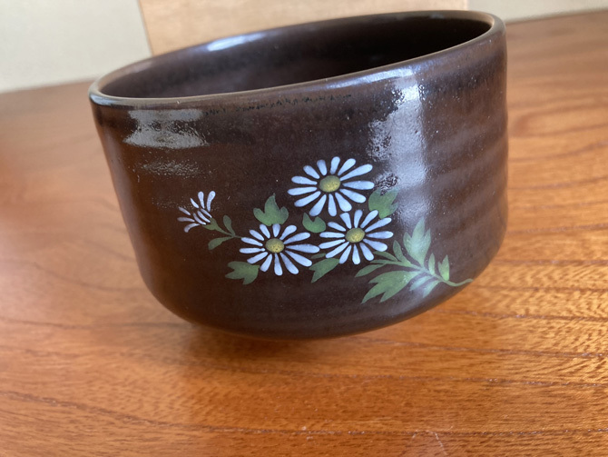 抹茶碗 薩摩焼 黒薩摩 染浦十郎 1050拍卖