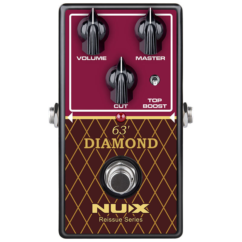 NUX 63' Diamond アンプモデリング エフェクター ドライブペダル アナログ回路拍卖