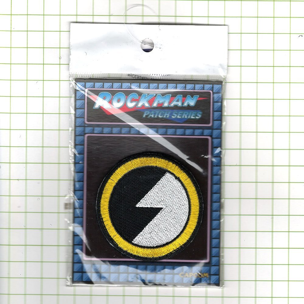 【MI05】Rockman Exe Patch ブルースナビマーク MEGAMAN 洛克人 CAPCOM カプコン ゲーム 刺繍 ワッペン ロックマン エグゼ拍卖