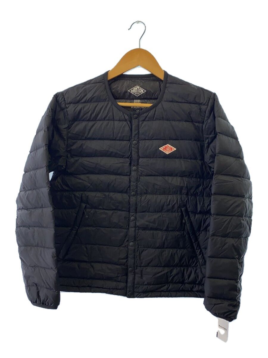 DANTON◆ダウンジャケット/36/ナイロン/BLK/無地/JD-8748拍卖