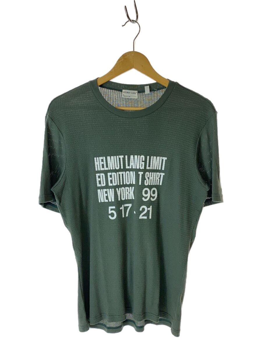 Helmut Lang◆90s/1999/本人期/LIMITED EDITION//タグ付/Tシャツ/S/コットン/GRN/無地//拍卖
