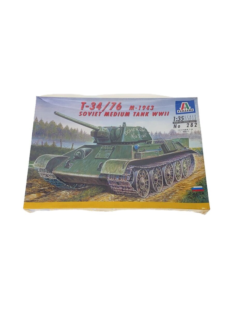 ITALERI/プラモデル/282/ T-34/76 M-1943 SOVIET MEDIUM TANK WWII//拍卖