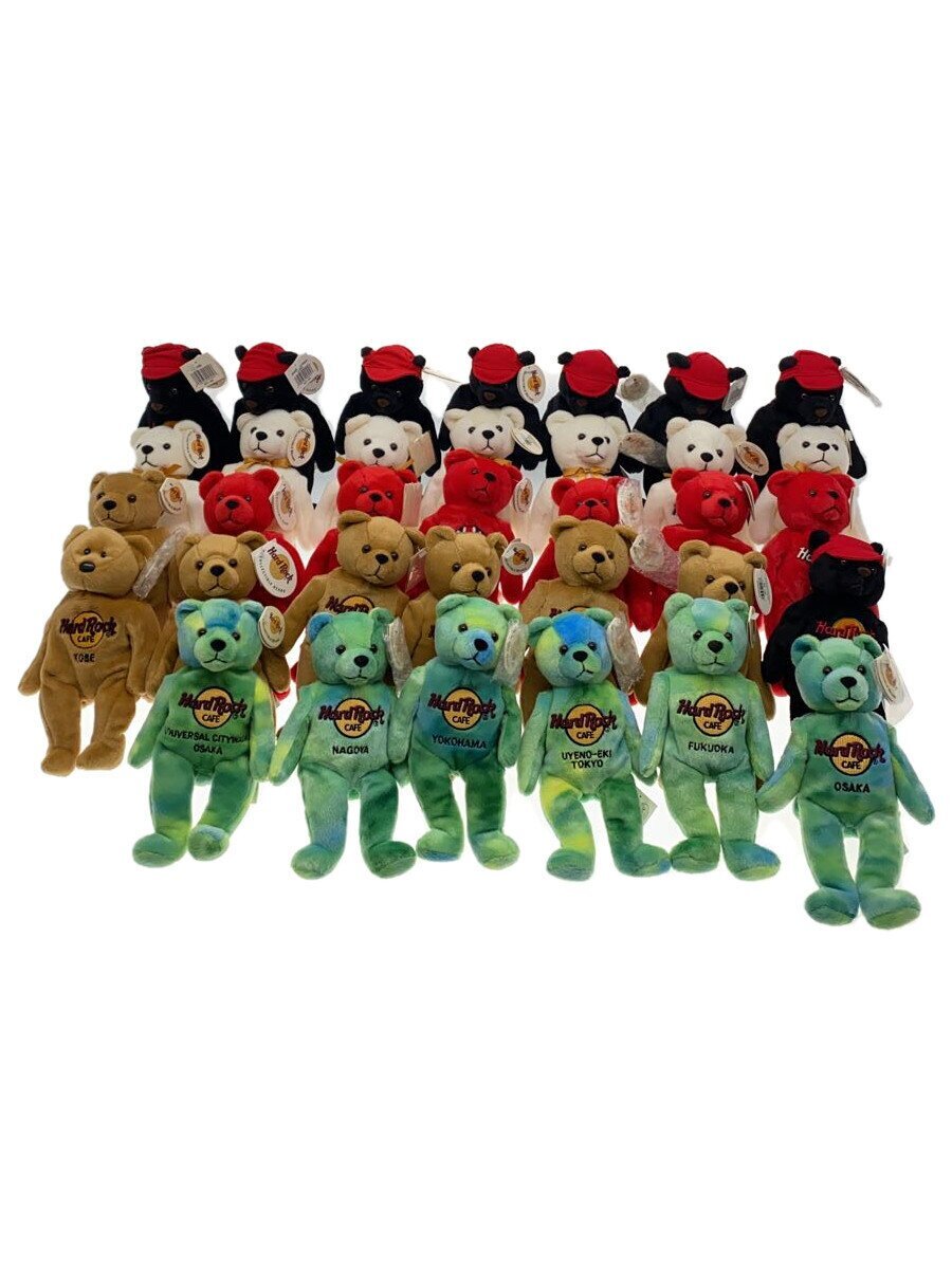 HARD ROCK CAFE◆ぬいぐるみ/日本限定各5色モデル まとめ売り//拍卖