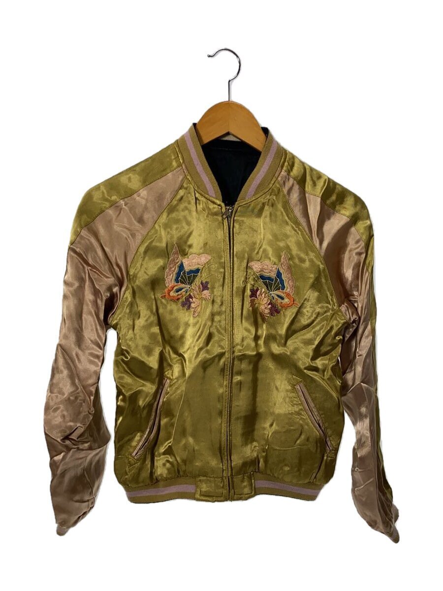 Pin-Ball/リバーシブル/スカジャン/FREE/レーヨン/GRN拍卖