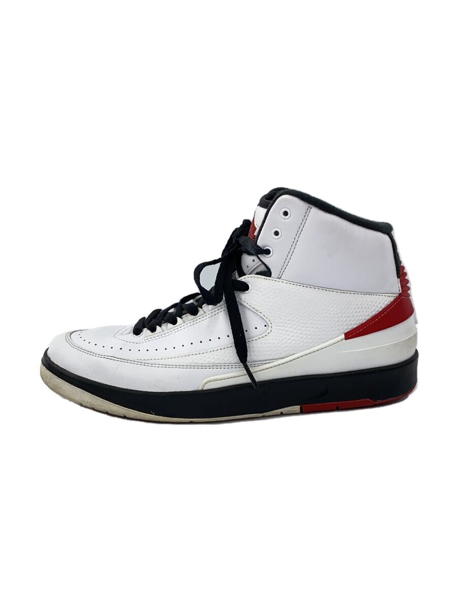 NIKE◆AIR JORDAN 2 RETRO_エアジョーダン 2 レトロ/28.5cm/WHT拍卖