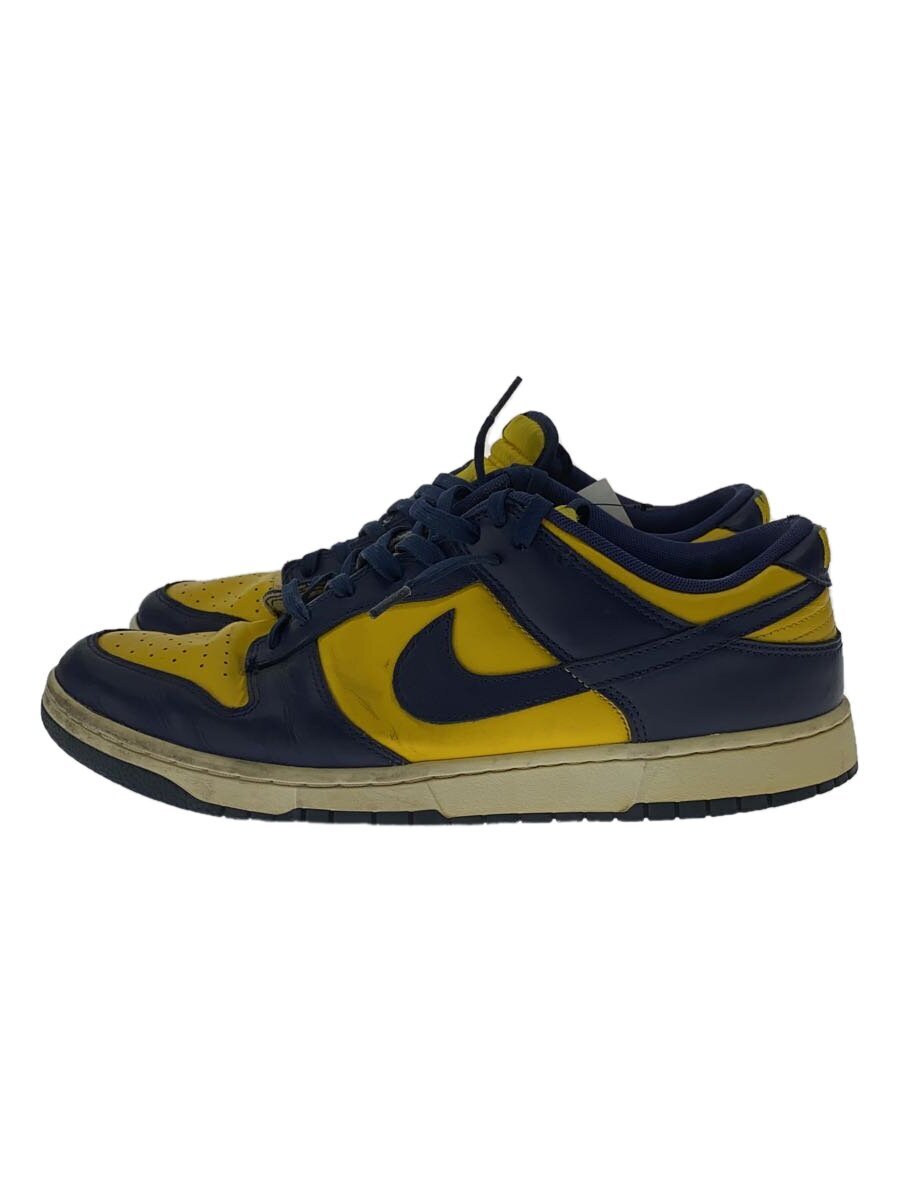 NIKE◆DUNK LOW RETRO/30cm/YLW拍卖