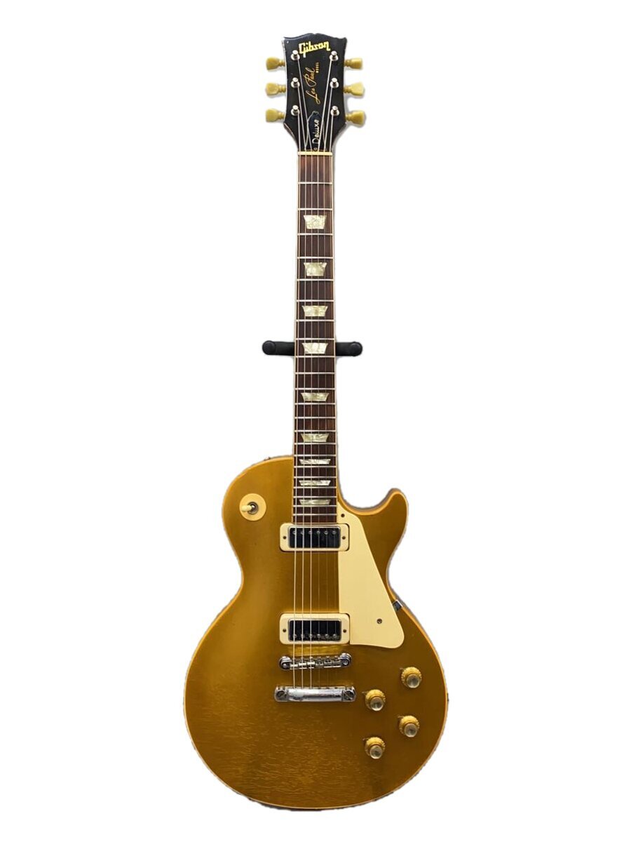 Gibson◆Les Paul Deluxe/レスポール/OHC付属/1973年製/ゴールドトップ/ミニハムx2//拍卖