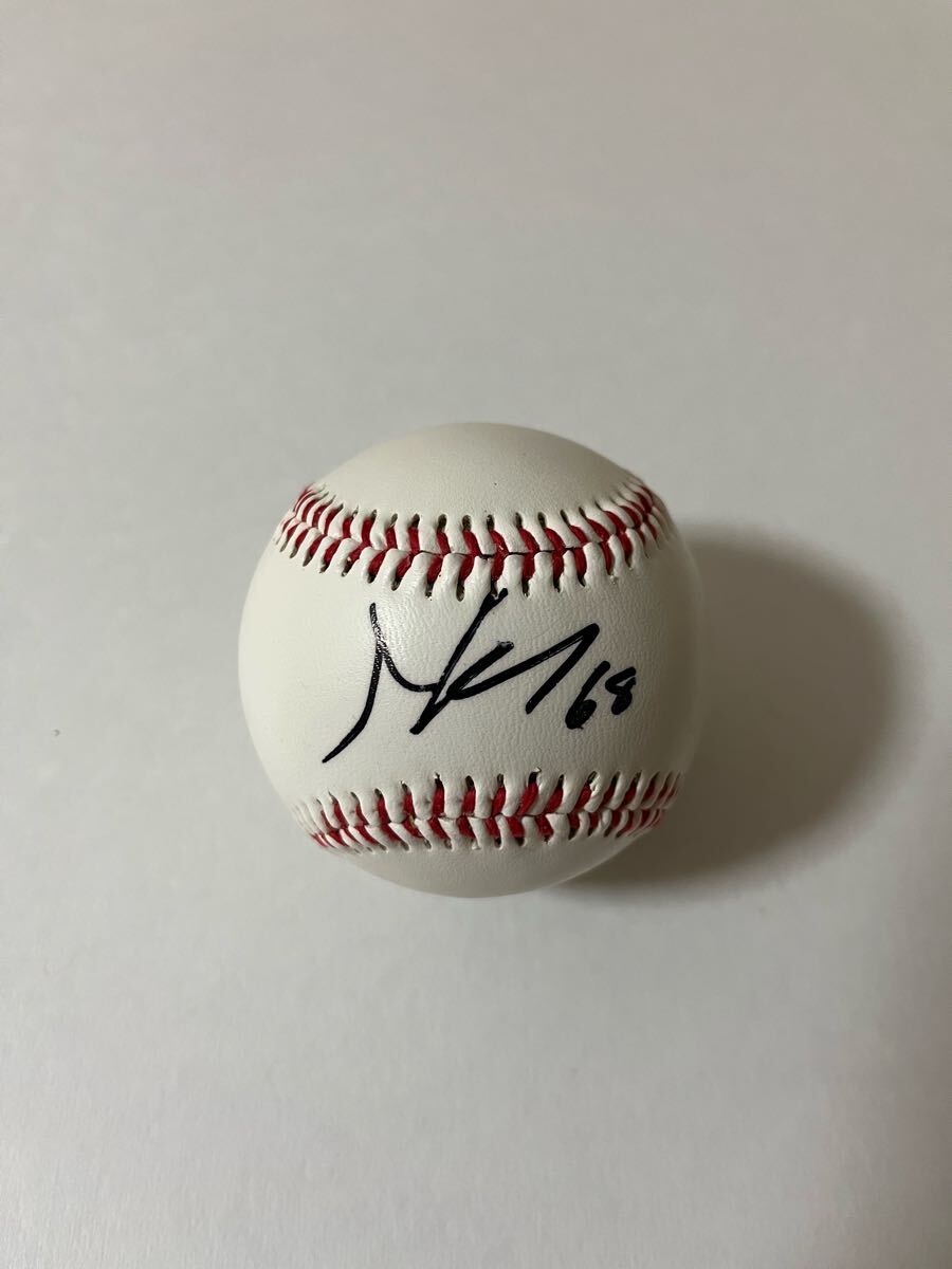 広島東洋カープ #68 ニック・ターリー 直筆サインボール拍卖