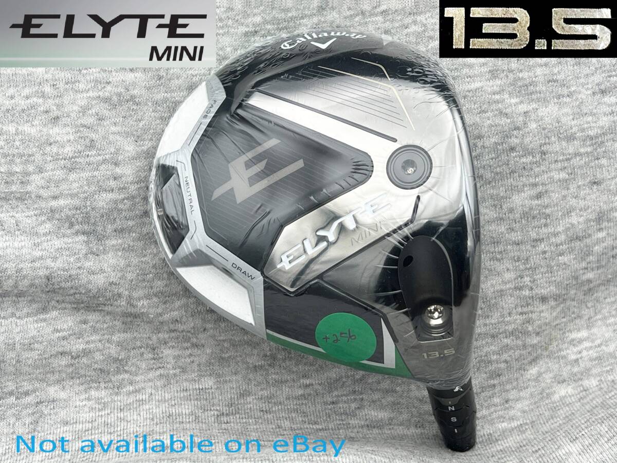 ★CT256★ ツアー支給品 TCシリアル ELYTE MINI 13.5 (リアル 13.8°) 340cc エリート ミニ TOUR ISSUE拍卖