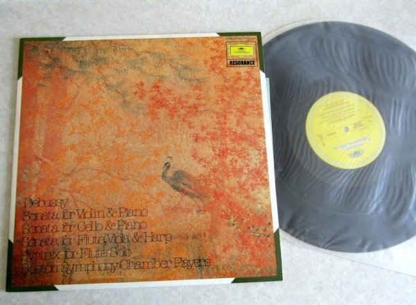 【LP】ドビュッシー:ヴァイオリン・ソナタ, チェロ・ソナタ 他 / ボストン交響楽団室内アンサンブル拍卖