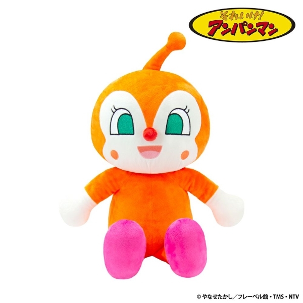 【即納】ドキンちゃん ぬいぐるみ 特大 抱き人形ソフト 182682 アンパンマン プレゼント クリスマス拍卖