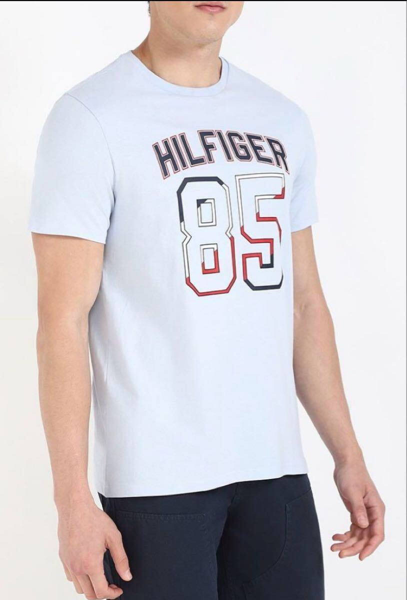 送料無料 新品 TOMMY HILFIGER 85 LOGO Tシャツ XL拍卖
