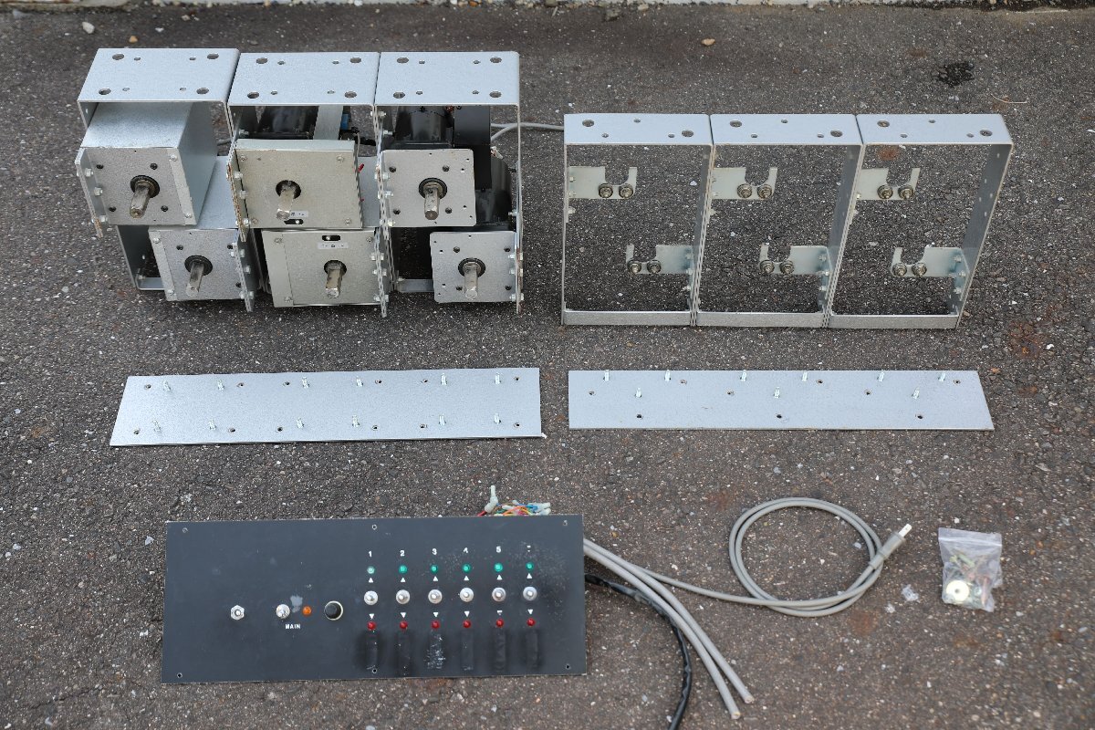 ※ 動作確認済 光洋 KOYO 昇降機 背景 バック紙 スクリーン オートストップ 6本吊 コントローラー付 c1210拍卖