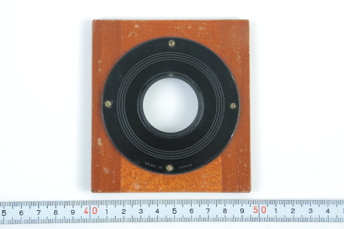 ※ レンズボード 木製カメラ 大型カメラ 暗箱 用 ( アンソニー ) 装着穴33mm 95x105 c1083拍卖