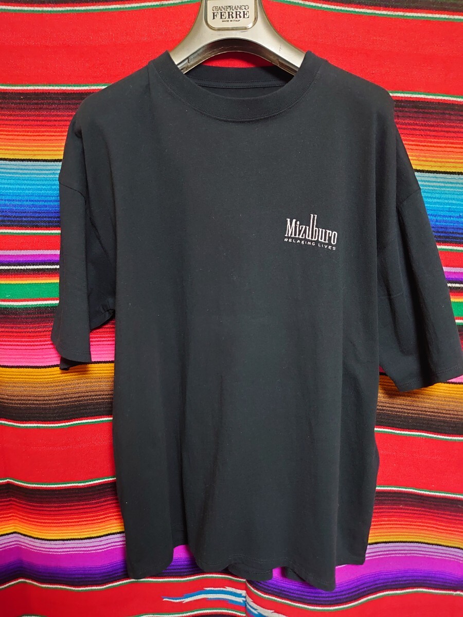 FREAK'S STORE フリークスストア SAUVENIR サウベニア MIZUBURO ロゴ しろくま プリントTシャツ Мサイズ ブラック ホワイト拍卖