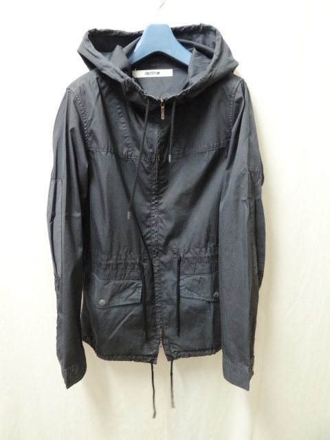 FACTOTUM ファクトタム 新品未使用 BLACK 48サイズ フード拍卖