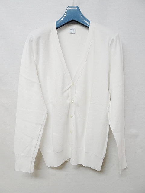 GICIPI ジチピ 新品未使用 イタリア製  鹿の子cotton knit cardigan拍卖
