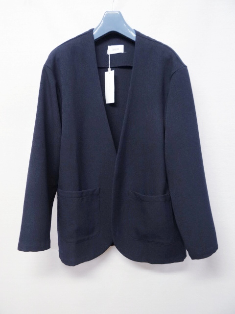 DIARIES ダイアリーズ 新品未使用 ノーカラージャケット NAVY拍卖