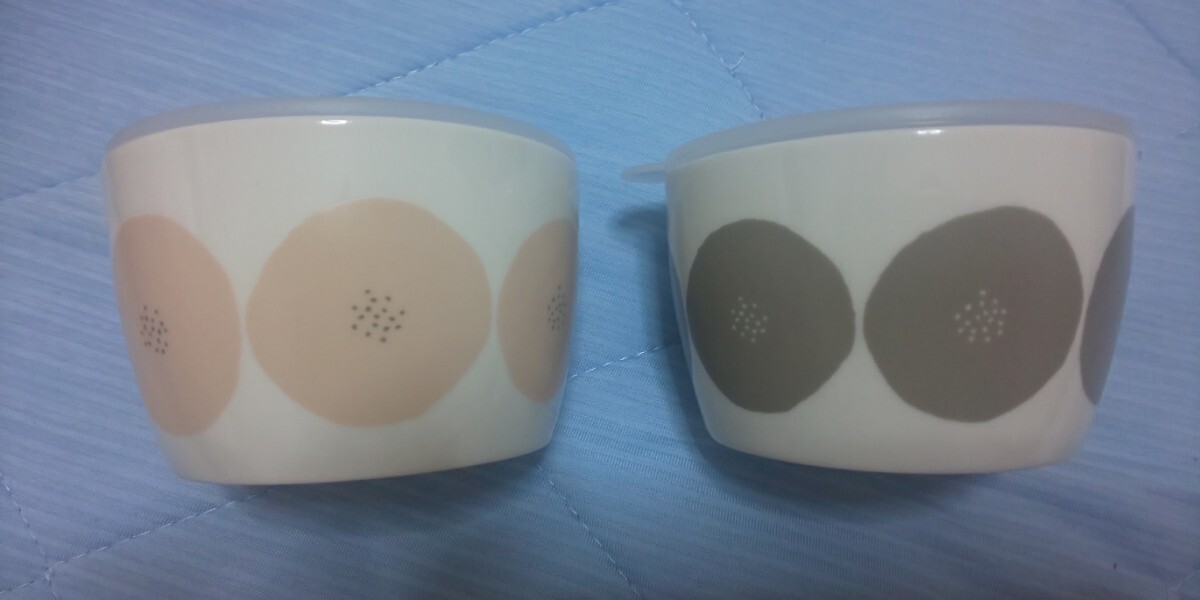 ファンケル オリジナル 等磁器製 保存容器 2個 セット あんぱん柄拍卖