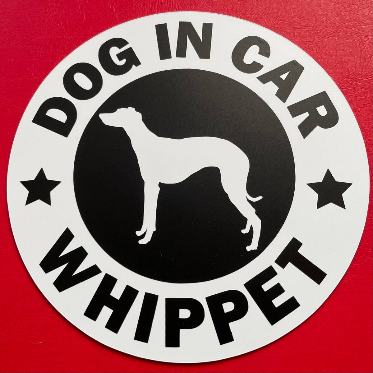 犬(ウイペット)マグネット ステッカー 防水 車用【匿名配送】拍卖