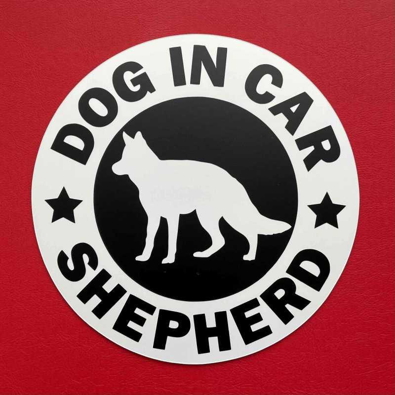犬(シェパード)マグネット ステッカー 防水 車用【匿名配送】拍卖