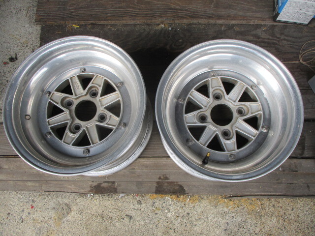当時物 スピードスター・SSR MK3 MKⅢ マーク3 マークⅢ 深リム・14×8.5J(記載なし)x114.3 2本 美中古・旧車・ロンシャン拍卖