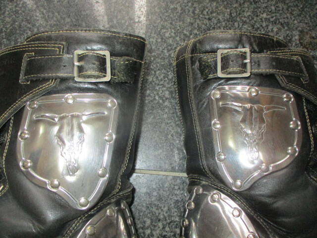 KADOYAカドヤレーシング・ブラック バトルスーツ・ハンマーブーツショート サイズ不明(26.5相当) 中古 ジャケット拍卖