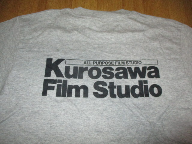 Kurosawa Film Studio 黒澤明 クロサワ フィルム スタジオ 映画 Tシャツ グレー サイズM 未使用 デッドストック拍卖
