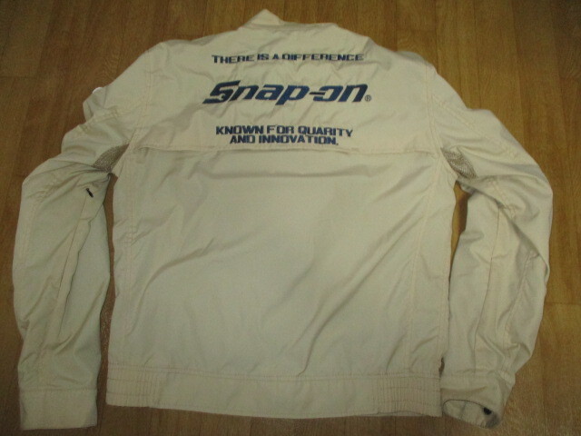 スナップオンレーシング 全刺ロゴ サイズXL・ライダースジャケット 美中古 ツナギ拍卖