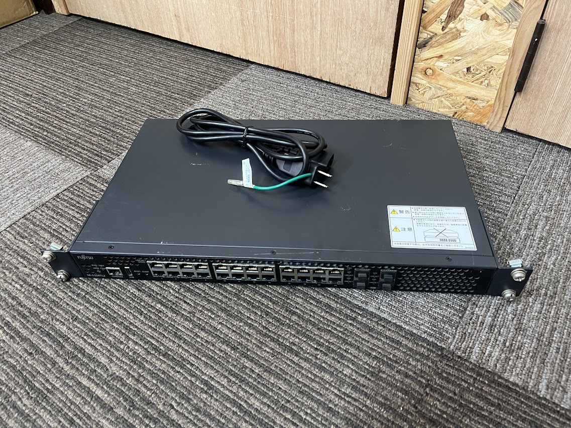 ●富士通 SR-S324TL2 SJ324TL2 1ギガレイヤー2スイッチ Finisar拍卖