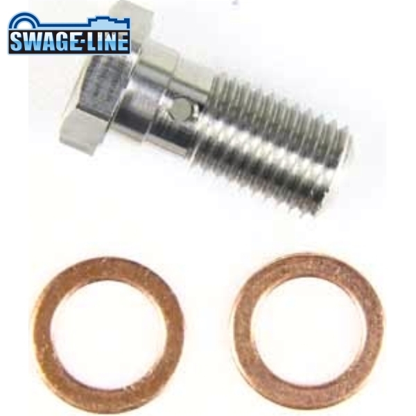 SWAGE-LINE スウェッジライン ETP310 バンジョーボルト 10mm-1.25 | シングル SWAGE-LINE ステンレス拍卖