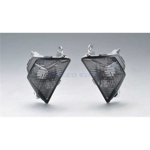 在庫あり KIJIMA キジマ 217-4441 ウインカーレンズSET Fカウル スモーク ニンジャ250 LR拍卖