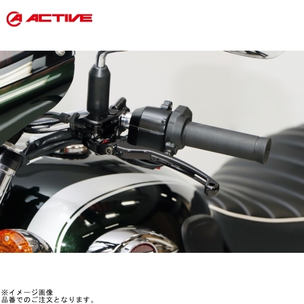 ACTIVE アクティブ 12071107 STFクラッチレバー ブラック W800拍卖