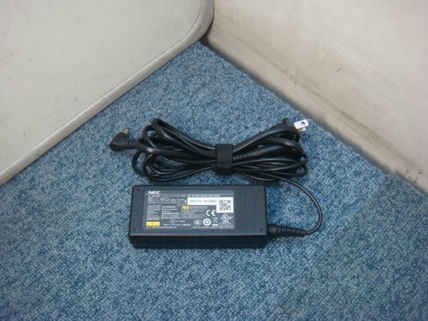 NEC AC ADAPTER 19V~3.42A/LS150/RS LS350/RS LS550/RS LS700/RS VersaPro VK27MX-K VK25LX-N /VJ22L/A-D / LE150/R1W VK22LR-D動作済み拍卖