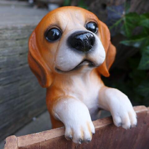 犬の置物 ビーグル ハンギングドッグ 6146H いぬ 動物 オーナメント ガーデン オブジェ 雑貨 ガーデニング インテリア拍卖