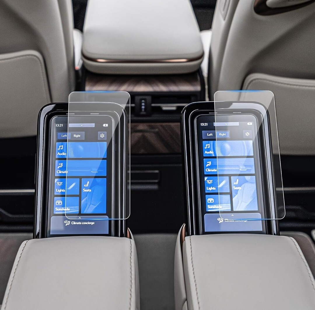 レクサスLM 2代目 LM500h 液晶保護フィルム リヤマルチオペレーションパネル専用 指紋防止キズ防止 高透過率 簡単貼付け拍卖