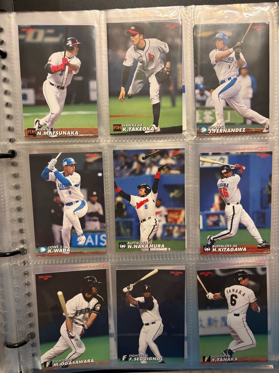 中村 和田 松中 小笠原 フェルナンデス セギノール 田中 2004 STAR CARD プロ野球チップス カルビー 検 BBM epoch 1st title まとめ拍卖