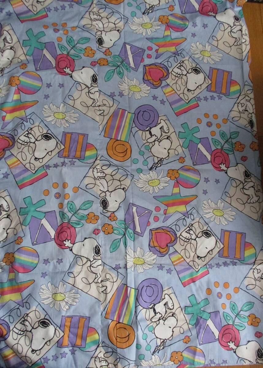 レトロ スヌーピー SNOOPY マルチカバー 生地拍卖