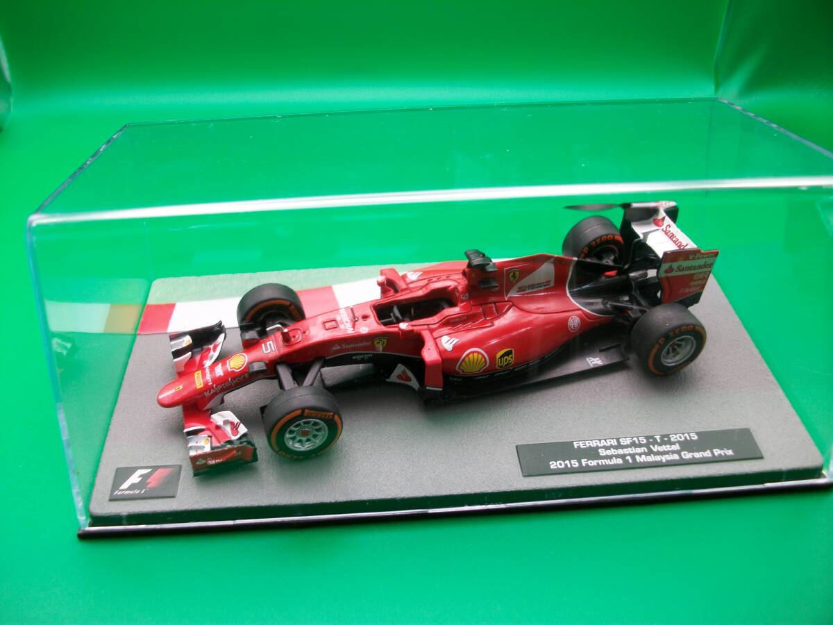 ☆【M142】デアゴスティーニ【1/43】フェラーリSF-15-T-2015 詳細不明 一応ジャンク扱 現状優先!拍卖