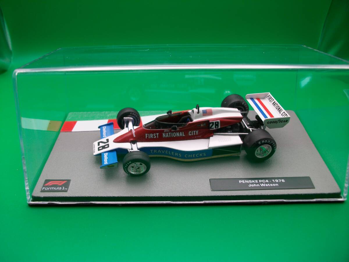 ☆【M154】デアゴスティーニ【1/43】PENSKE PC4-1976 詳細不明 一応ジャンク扱 現状優先!拍卖