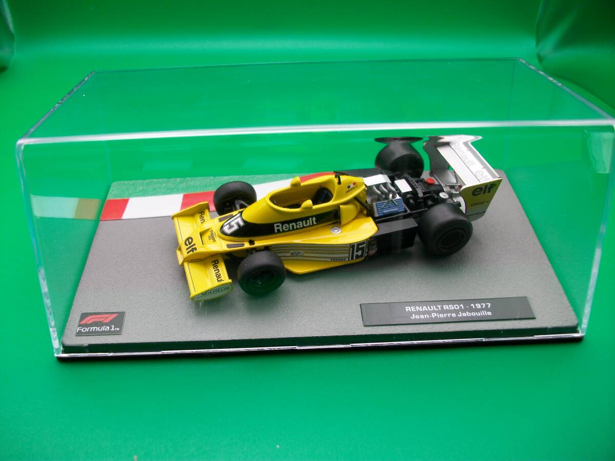 ☆【M164】デアゴスティーニ【1/43】RENAULT RS01-1977 詳細不明 一応ジャンク扱 現状優先!拍卖