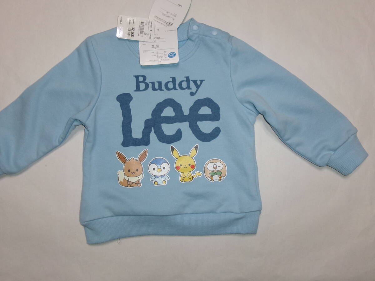 ☆新品 Lee ポケモン トレーナー 90(水色)☆拍卖