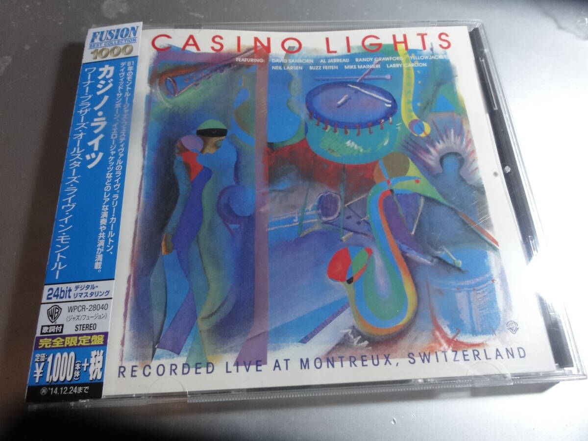 CASINO LIGHTS カジノ・ライツ RECORDED LIVE AT MONTREUX SWITZERLAND 帯付き国内盤 24Bitリマスター拍卖