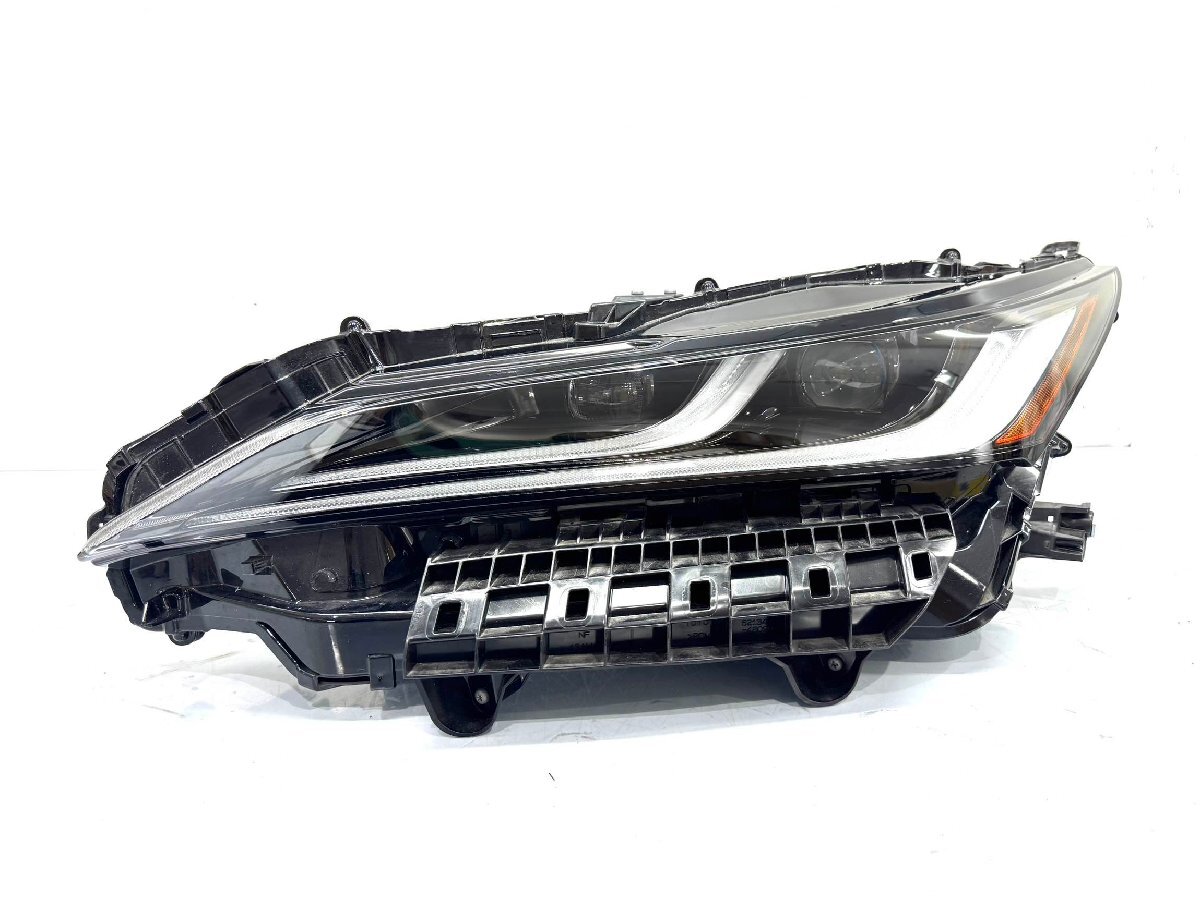 ★レンズ美品★ トヨタ ハリアー MXUH80 AXUH80 純正 左 LED ヘッドライト KOITO48-233 刻印7H (Z21-38)拍卖