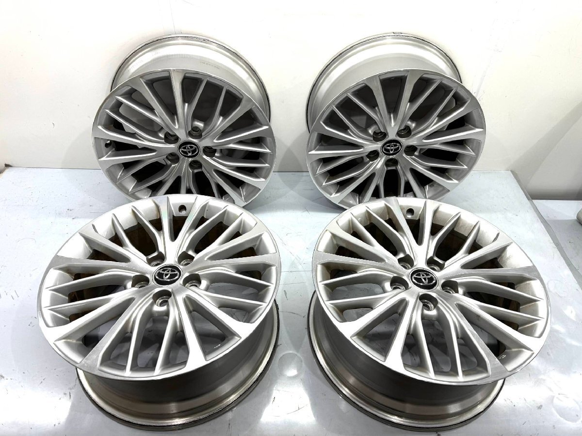 トヨタ カムリ AXVH70 Gレザーパッケージ 純正 アルミホイール 4本 18×8J インセット50 (G68-66)拍卖