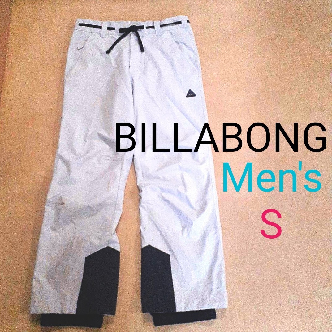 【美品】BILLABONG ビラボン メンズS スノーボードパンツ スノボパンツ スノーボード スノボ 雪山 スノースポーツ拍卖