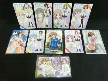 テレホンカード50 ダ カーポ D.C. 芳乃 さくら 水越 萌など 計10枚セット テレカ 50度 NTT おまとめ まとめ売り 未使用品 ■7拍卖