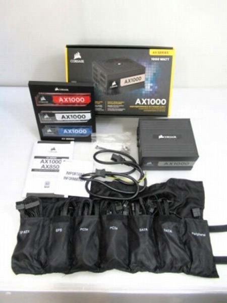 コルセア CORSAIR PC電源 電源ユニット AX1000 CP-9020152-JP 2020年製 中国製 不動品 ノーチェックジャンク品 ■拍卖