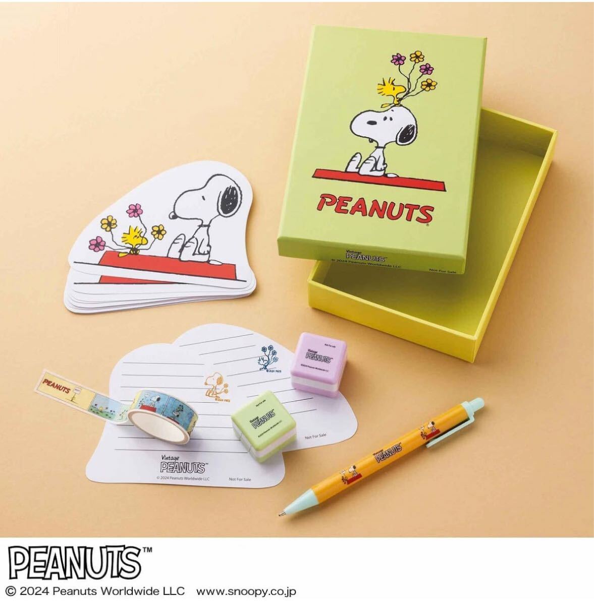 InRed2024年11月号付録★スヌーピー ステショーナリー文具6点セット!拍卖