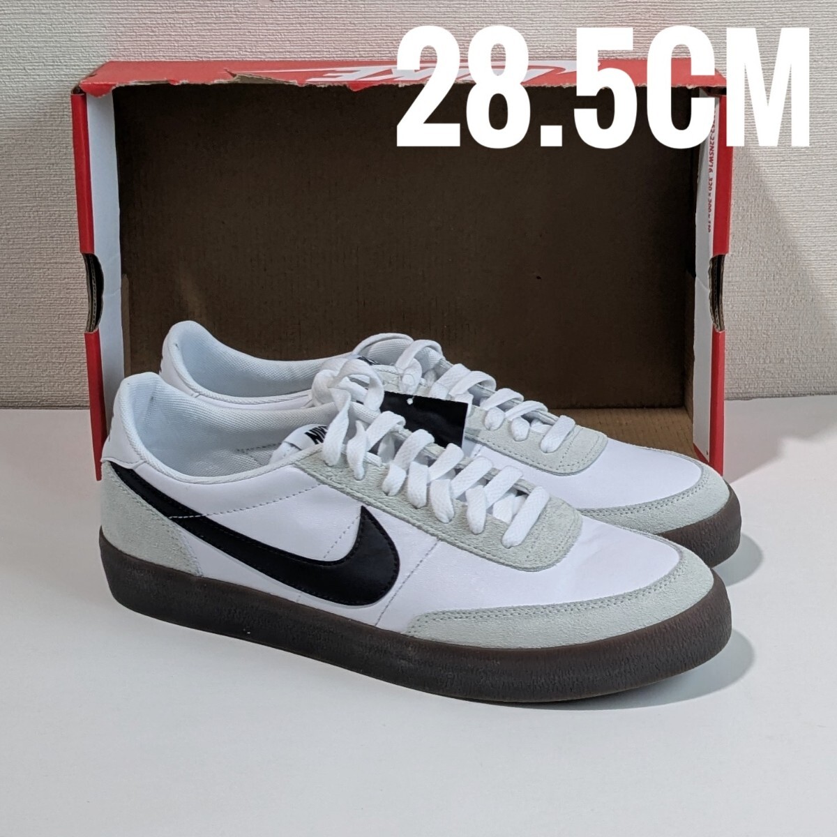 新品 28.5cm Nike Killshot 2 trk ナイキ キルショット HF1054-100 テニス ローテク スニーカー ガムソール ホワイト US10.5拍卖